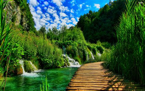 Plitvice Lakes National Park Croatia Southeast Europe
