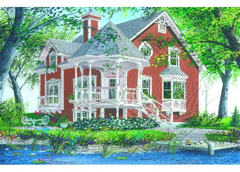 Lake Front Plan 1356 Square Feet 3 Bedrooms 2 Bathrooms 034 01040