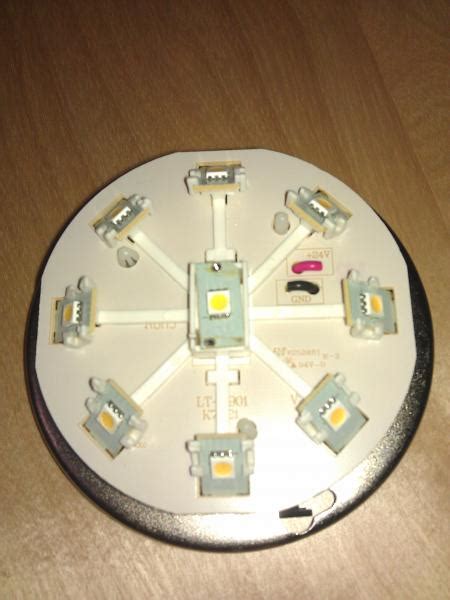Replace the screws that hold the center plate in place. Swap to brighter LED light in ceiling fan - DoItYourself ...