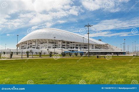 View Of Fisht Olympic Stadium Sochi Russia March 29 2019 Stock