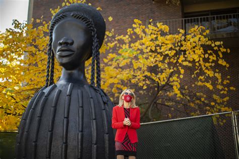 8th president of the university of pennsylvania. Towering bronze sculpture installed at the entrance to ...