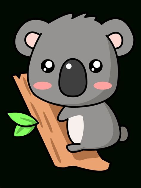 Koala Drawing Cute ~ Drawing Easy