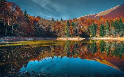 Montenegro Lake Biograd Nature Biogradska Forest Autumn
