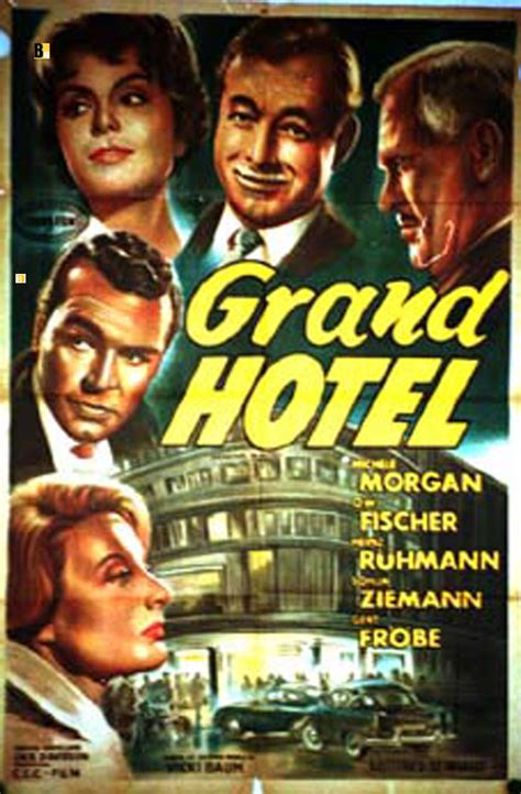 Grand Hotel Movie Poster Grand Hotel Movie Poster