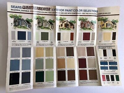 Sears Exterior Paint Color Chart My Xxx Hot Girl