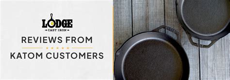 Lodge Cast Iron Reviews From Katom Customers