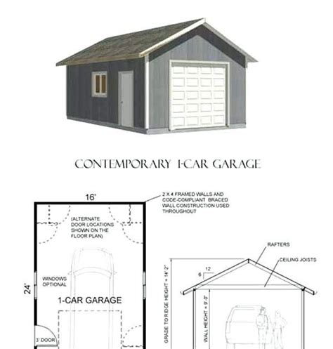Best Representation Descriptions 24x30 Garage Plans With Loft Related