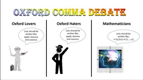 Sswrules Do You Know How To Use The Oxford Comma