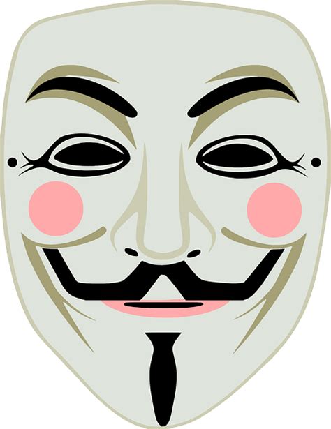 Guy Fawkes Mask Png Transparent Image Download Size 493x640px