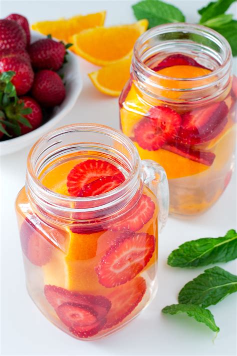 Strawberry Orange Water