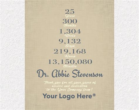 Happy anniversary from someone who knows more about the inner workings of your marriage than any third party should. 25 Years Anniversary Plaques for Physicians Medical ...