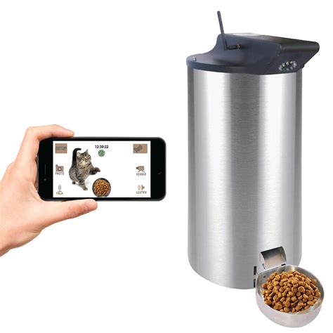 Petpal Wifi Automatic Cat Food Dispenser Review - Smrod Cats