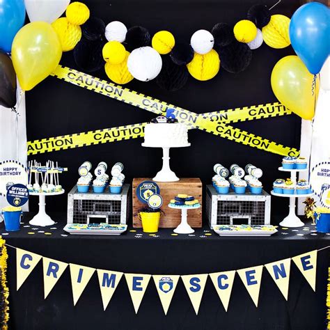 Therefore it is necessary to consider all the advantages and disadvantages of police work. Blue & Yellow Policeman Birthday Party {Crime Fighters ...