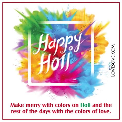 Happy Holi Status For Whatsapp 1 Or 2 Lines Holi Quotes