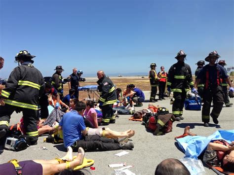 Asiana Airlines Flight Crash Lands At San Francisco Airport The