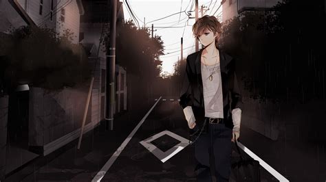 Lonely Man Anime Wallpapers Wallpaper Cave