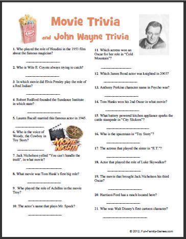 Printable questions and answer sets are a great tool to use in classroom activities. Our new TV Commercials Trivia game has some easy, some not ...