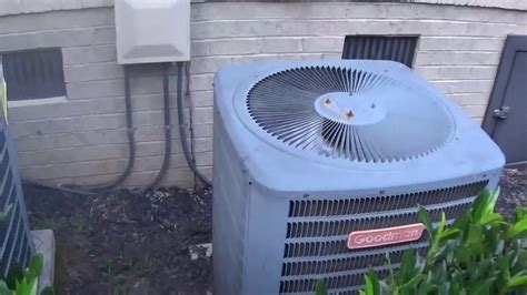 Ingram's water and air equipment. My Goodman and Trane central air-conditioners running on a ...