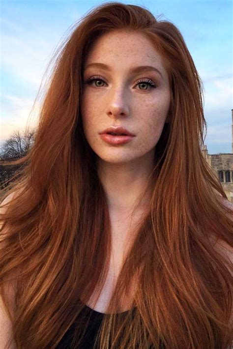 Natural Redhead Redhair Longhair Discover The Red Hair Color Chart