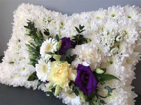 Funeral Tribute Pillow Vinetta Flower Gallery Maidstone Kent