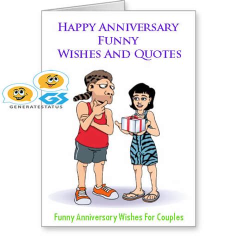 Happy Anniversary Funny Wishes To Make Them Laugh Madly