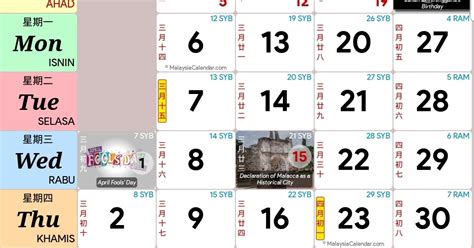 Pergi.com mau berbagi daftar lengkap kalender libur cuti dan libur nasional 2019 untuk panduan travelingmu. KALENDAR KUDA MALAYSIA BULAN APRIL (4) TAHUN 2020 ...