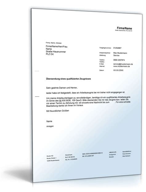 Codes der zeugnissprache analysieren können. Aufforderung Erteilung qualifiziertes Arbeitszeugnis