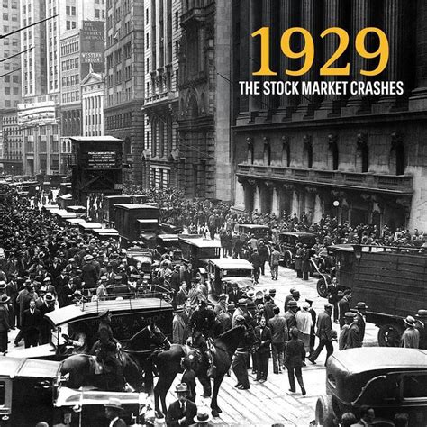 Over the 50 years i've been in this business, one of my mantras has been 'never on a. 1929, the stock market crashed, and billions of dollars ...