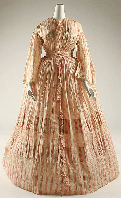 Dress 1850 The Metropolitan Museum Of Art 1850s Fashion Victorian