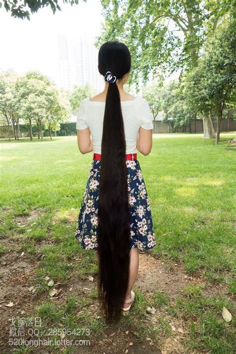 戈壁落日 On Twitter China Very Very Long Hair Hairjob