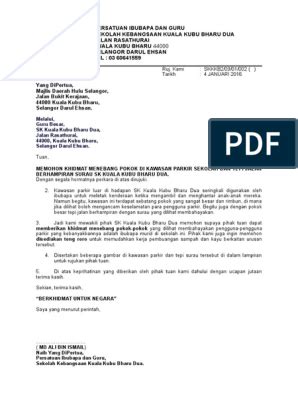 Cara cat dinding bercorak bata ini hanya membutuhkan spons sebagai alatnya. Contoh Surat Rasmi Permohonan Tebang Pokok