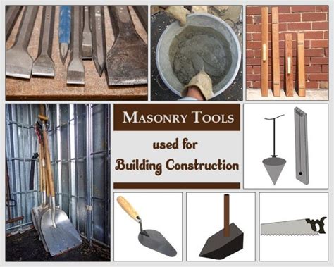 What Are The Essential Masonry Tools By Ghar Pedia Medium