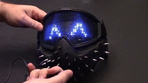 Wrench Inspired Led Mask Youtube