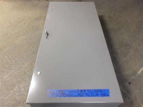 Square D 600 Amp Panel Panelboard Mlo 3 Phase 3r 208v240v277v480v