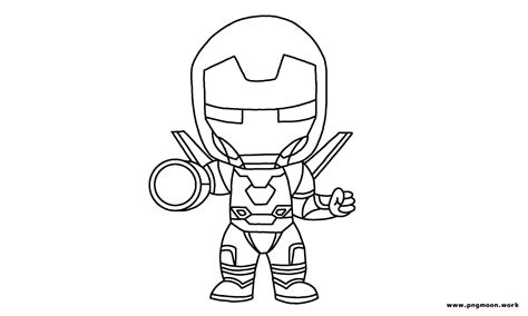 Baby Iron Man Drawing