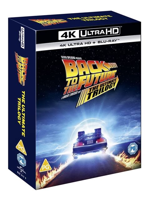 Back To The Future Trilogy 4k Ultra Hd Blu Ray Free Shipping Over £