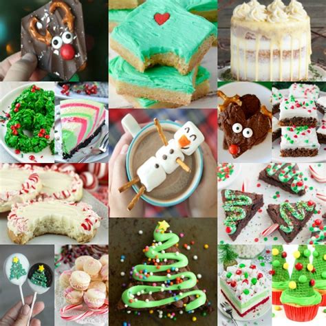 Replenish the desserts as necessary through the party. Easy Christmas Dessertss - 25 Easy Christmas Treats