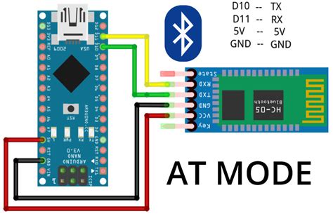 How To Set At Mode For Hc 05 Bluetooth Module Electric Diy Lab