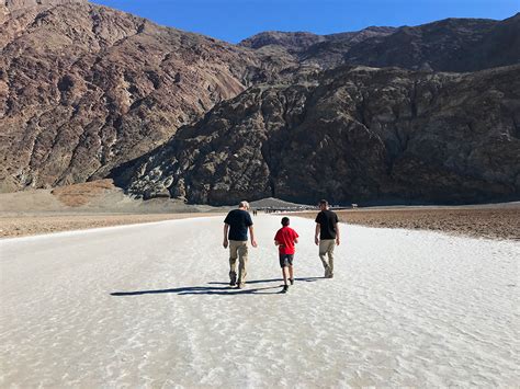 Badwater Basin And Badwater Salt Flat In Death Valley