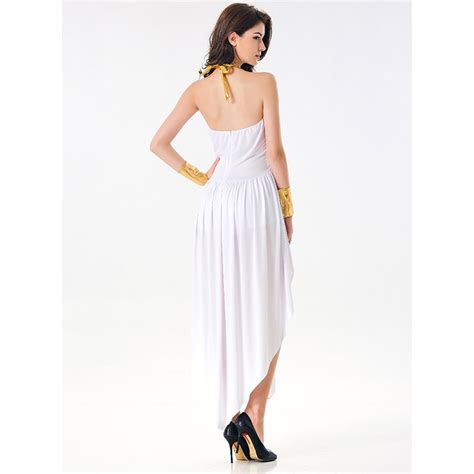 White Greek Goddess Adult Goddess Cosplay Costume N17079