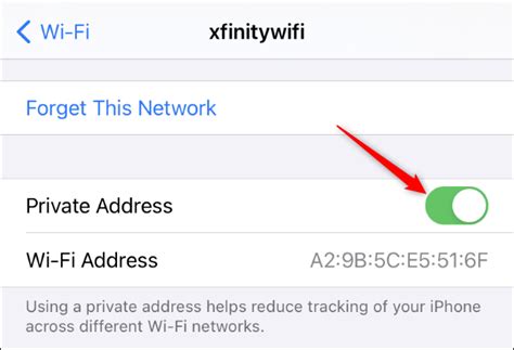 How To Disable Private Wi Fi Mac Addresses On Iphone And Ipad