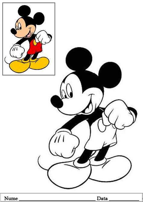 Special Acces Asamblare Imagini Mickey Mouse De Colorat Huh împreună
