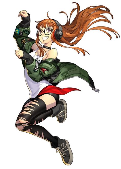 Maybe you would like to learn more about one of these? Futaba Sakura character artwork from Persona 5: Dancing in ...
