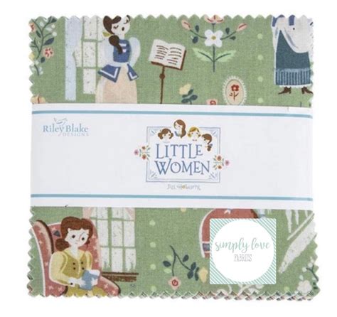 Little Women 5 Stacker 5 11870 42 Fabrics By Jill Howarth For Riley