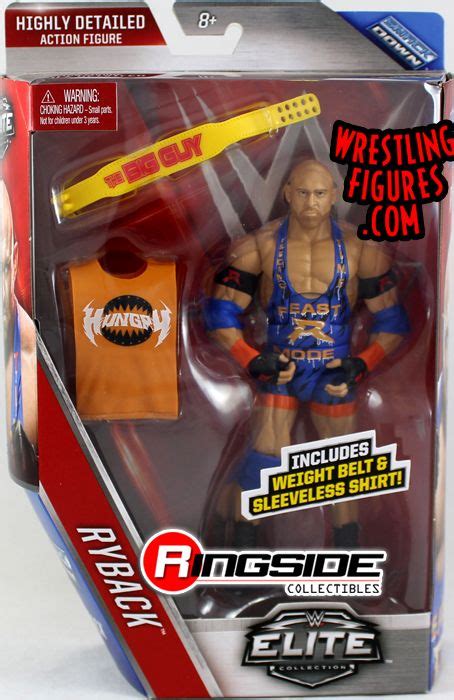 Ryback Wwe Elite 41 Wwe Toy Wrestling Action Figure By Mattel