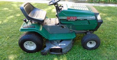 H Mtd Yard Machines Riding Lawn Mower Hp Twin Hydrostatic