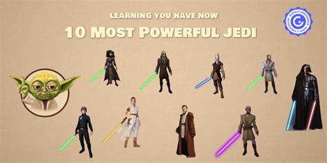 10 Most Powerful Jedi