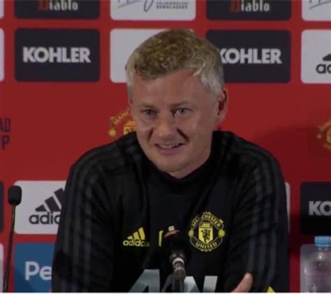 This video is provided and hosted by a 3rd party server.soccerhighlights helps you discover publicly available material throughout the. Manchester United manager, Ole Gunnar Solskjaer, has ...