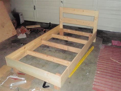 Of Some Use Building A Pine Twin Bed
