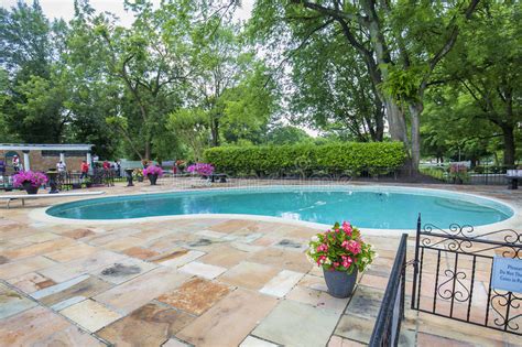 Due to the ferocious nature of the attorneys representing elvis presley enterprises, the originating story of these photos cannot be told, but these photographs match in every detail the written descriptions of. Graceland Swimming Pool editorial stock photo. Image of ...